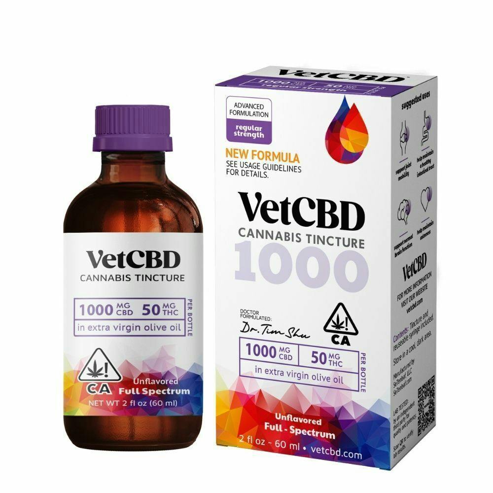 Vet CBD Full-Spectrum Tincture 1000