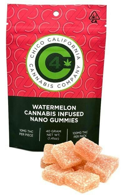 C4 WATERMELON 10PK 100MG GUMMIES