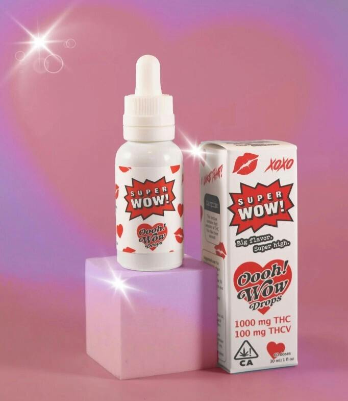 SUPERWOW OOOH WOW TINCTURE 1000MG THC 100MG THCV