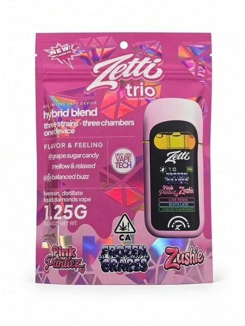 ZETTI PINK PANTIEZ X FROZEN GRAPES X ZUSHIE AIO 1.25G