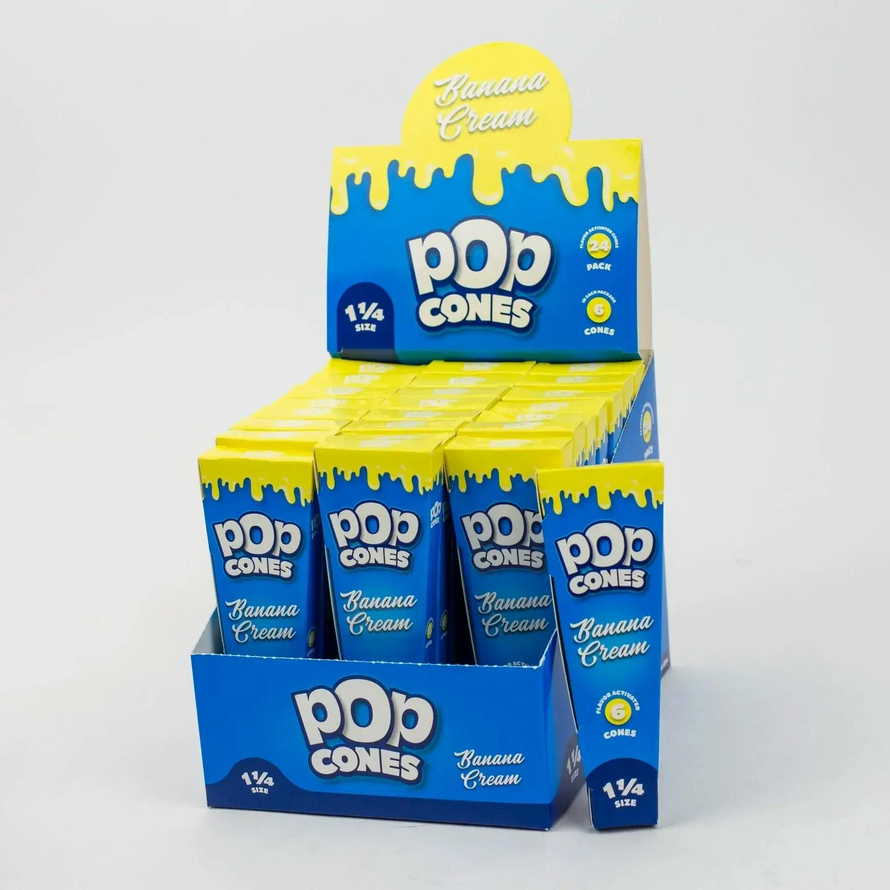 Banana Cream 1.25" POP cones