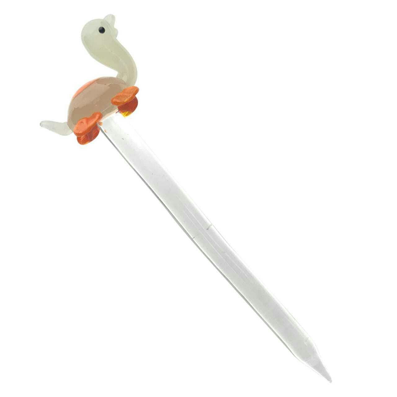 HQ: 5" Glass Dabber - Turtle
