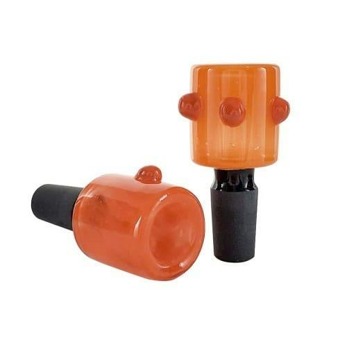 14mm Triple Bump Stove Pipe Bowl - Assorted Colours