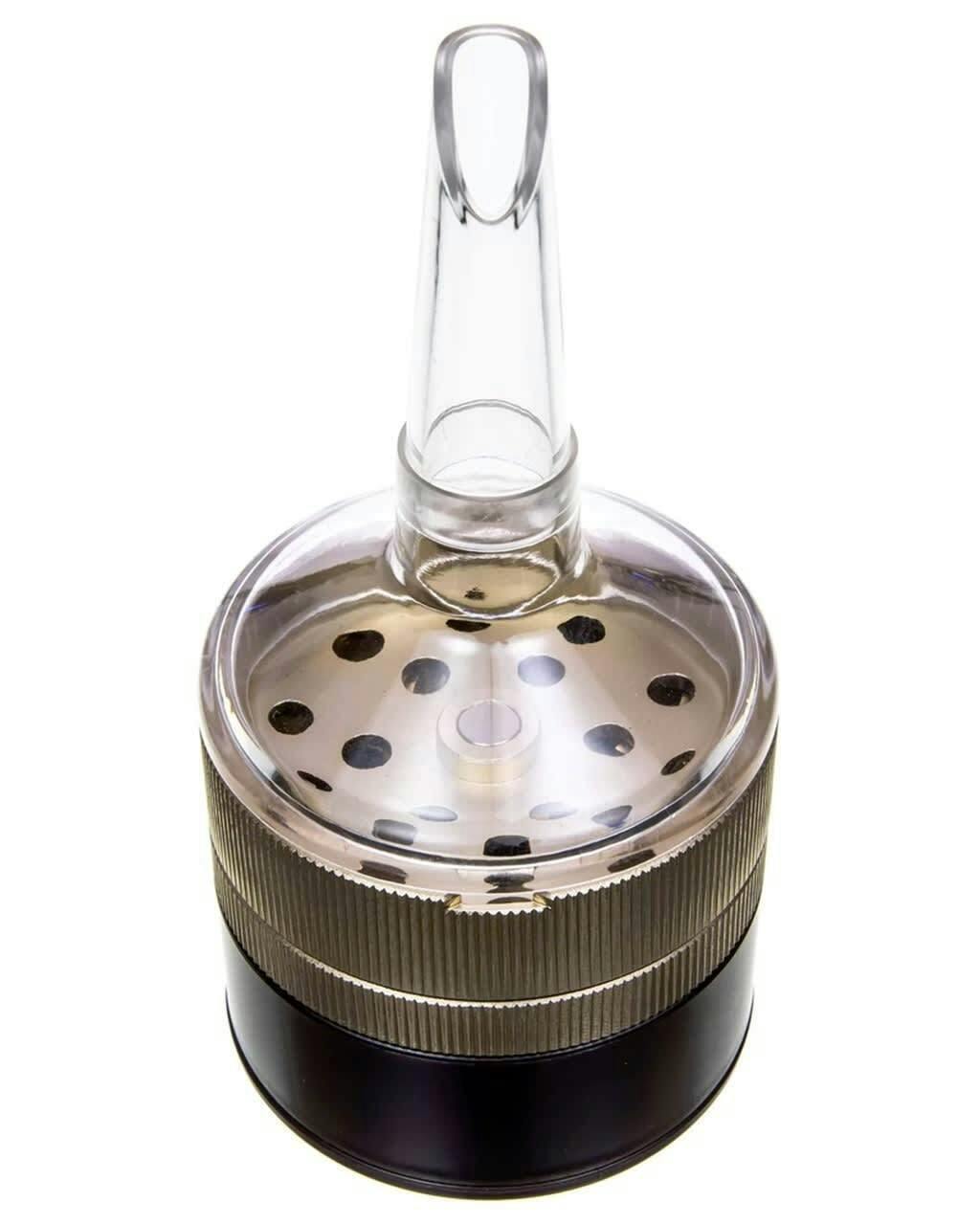 Anaxy Star Grinder, 9-Piece Modular Design Stores, Grinds & Dispenses - Gold