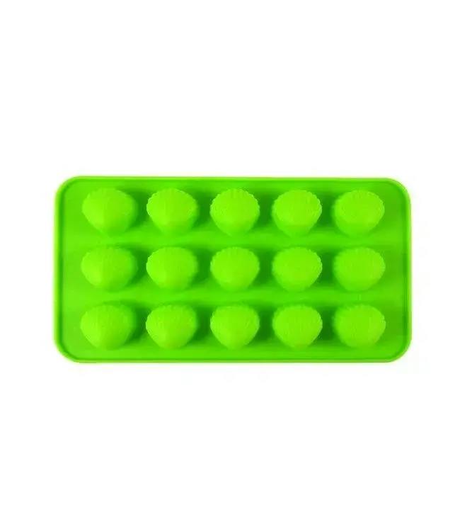 DOPE MOLDS SILICONE GUMMY MOLD GREEN SEA SHELLS