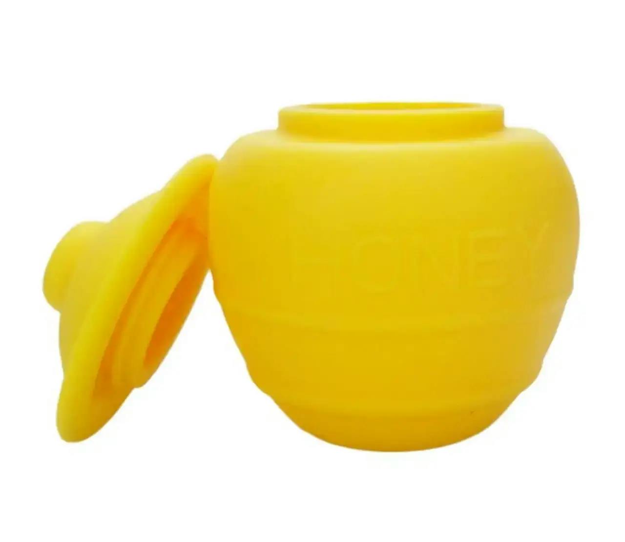NoGoo Nonstick Silicone Honeypot Jar