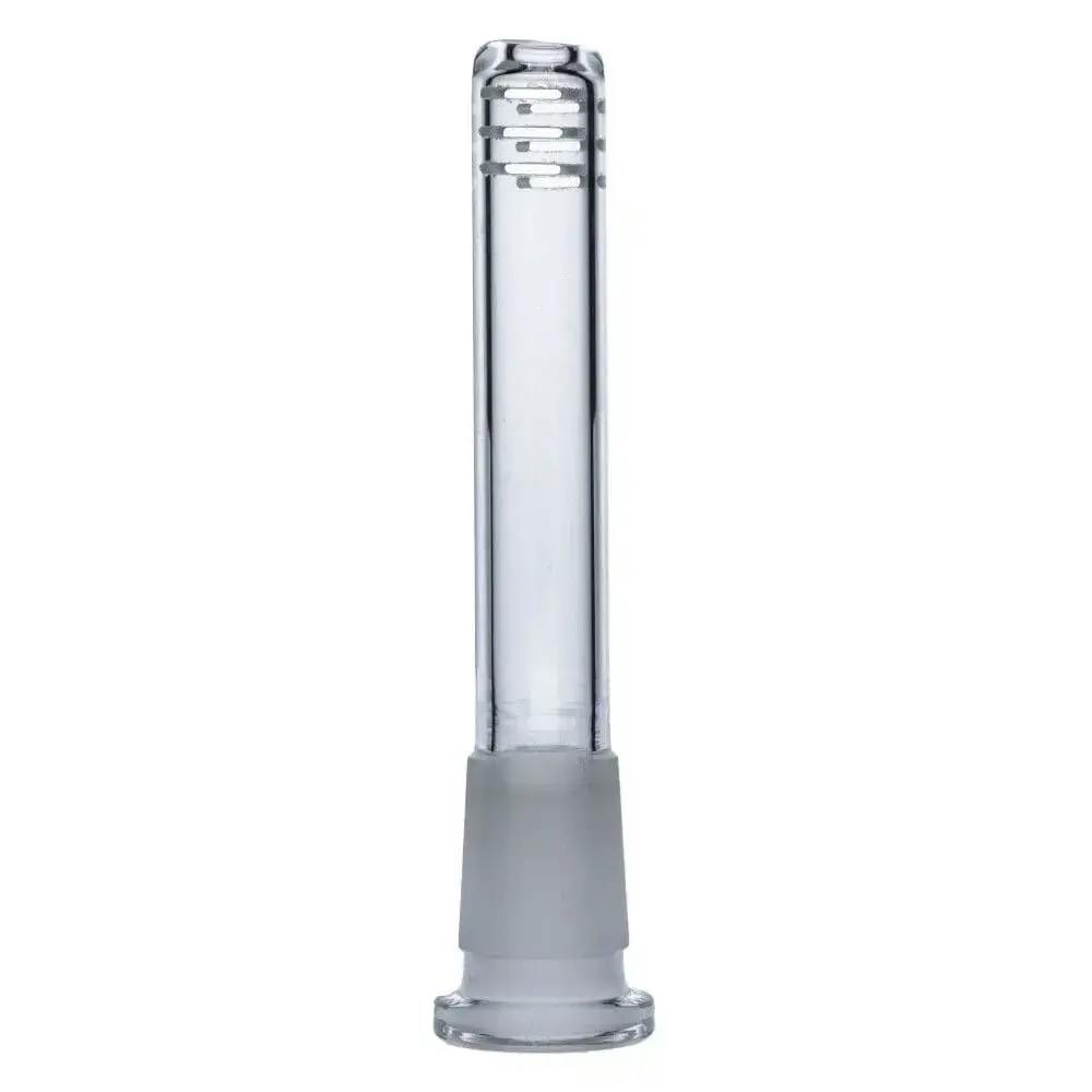 Small Clear Glass Downstem - 4"