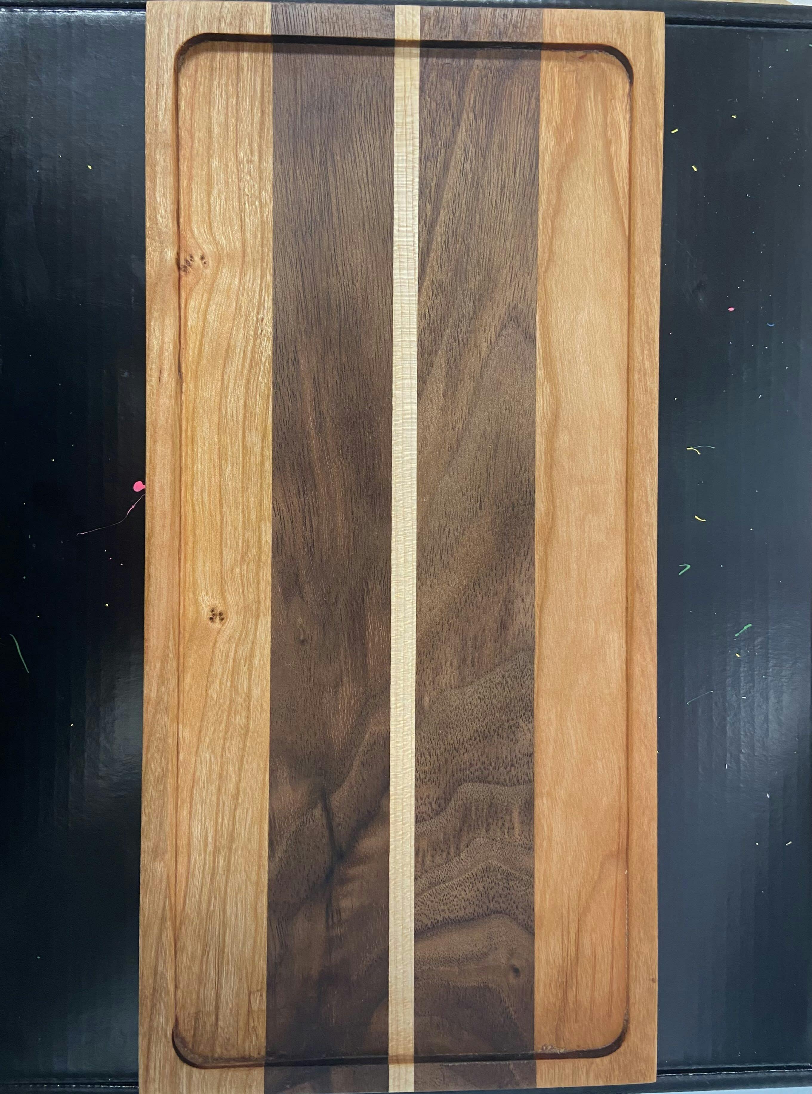 Handmade Wooden Rolling Tray - Heritage
