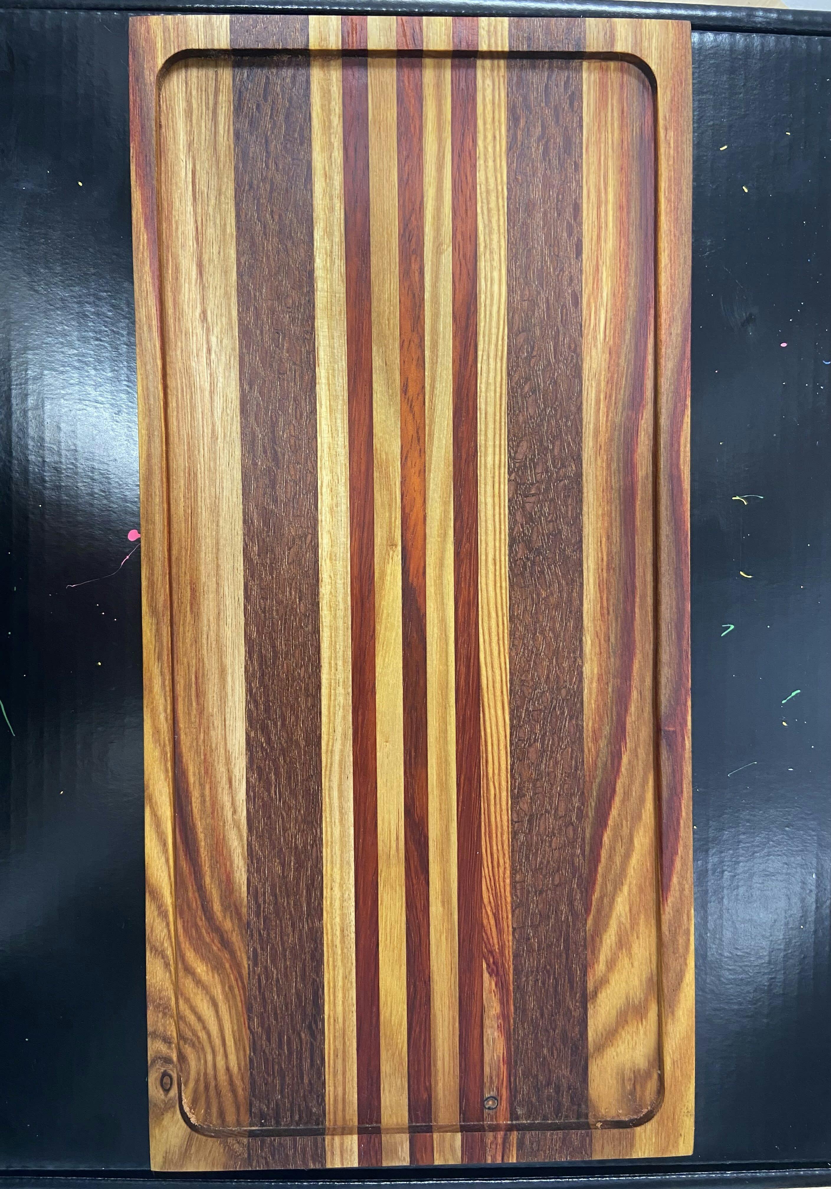 Handmade Wooden Rolling Tray - Premium