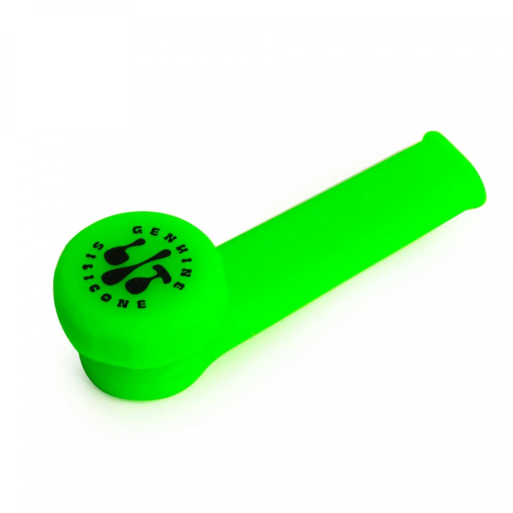Silicone Hand Pipe - Green