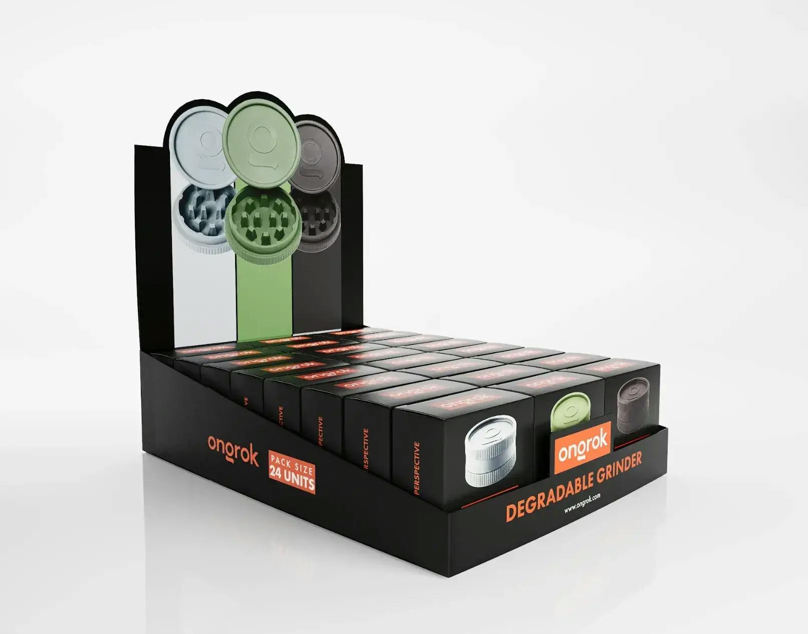 Ongrok: Degradable Grinder Assorted Colours