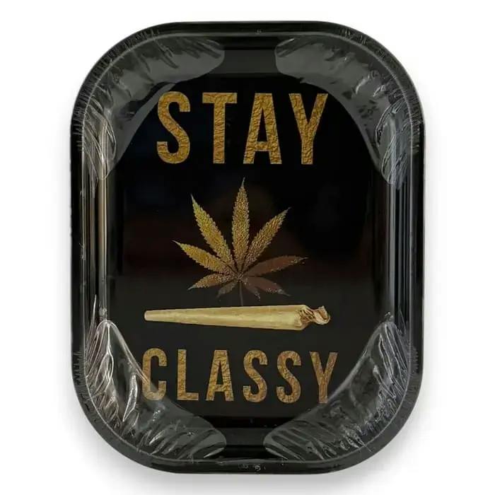 RollNation Metal Rolling Trays - Stay Classy