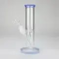 8" Glass Straight Bong - Assorted Colours