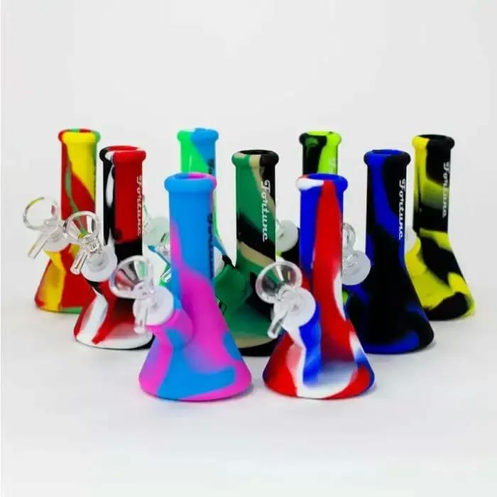 Fortune | 5" Basic Silicone Bong - Assorted Colours