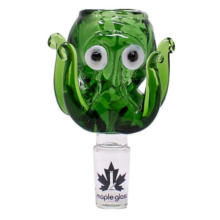 Maple: Green Glass Octopus Bowl
