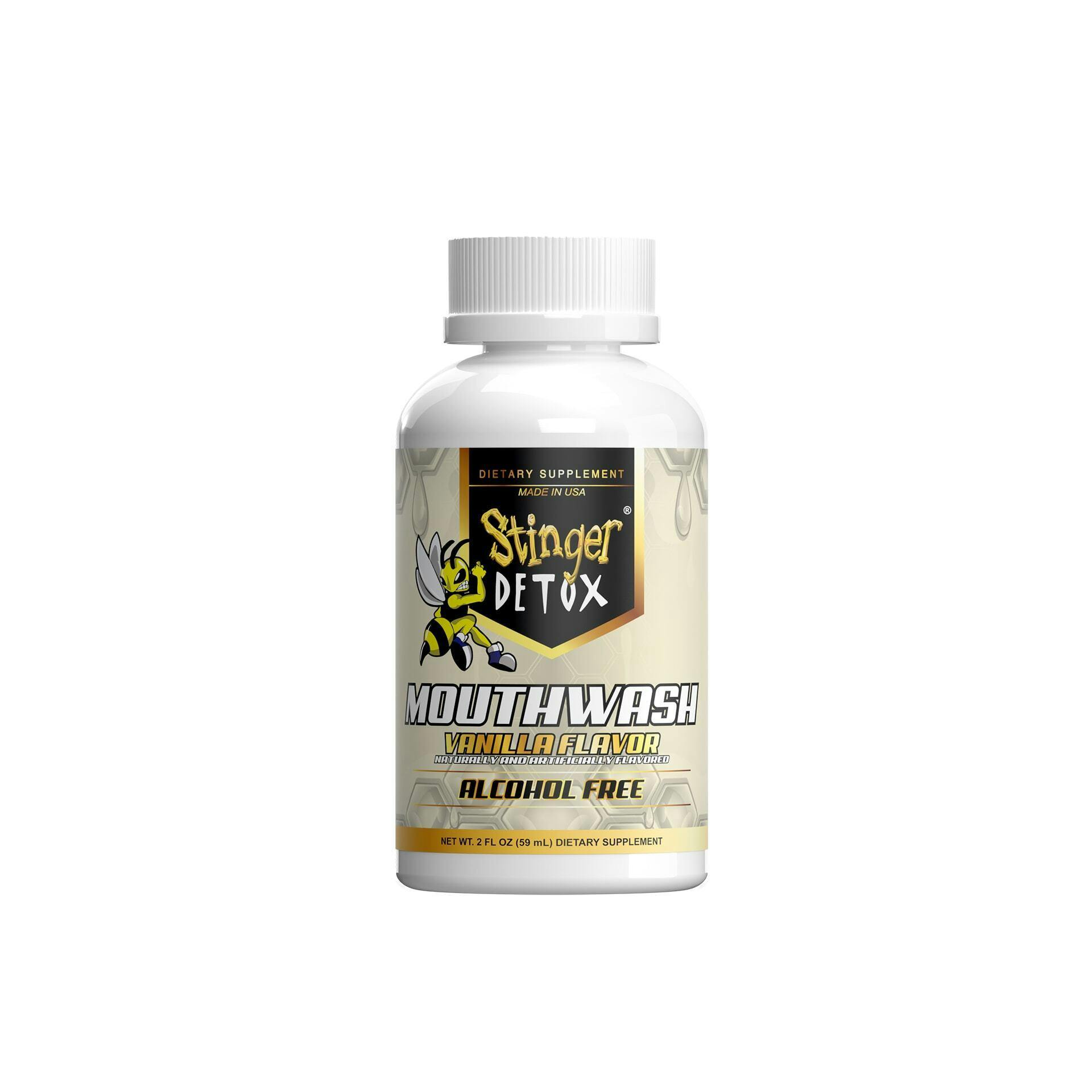 Vanilla Flavor Mouthwash 2oz Cleanse Drink