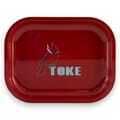 DANK & TOKE Metal Rolling Trays - Cardinal