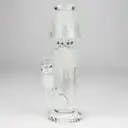 8" Glow in Dark Lamp Glass Bong