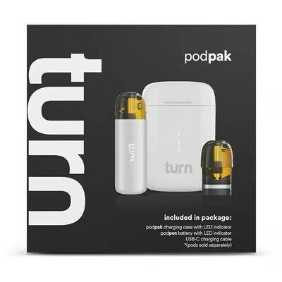 Turn - PodPak Battery - White