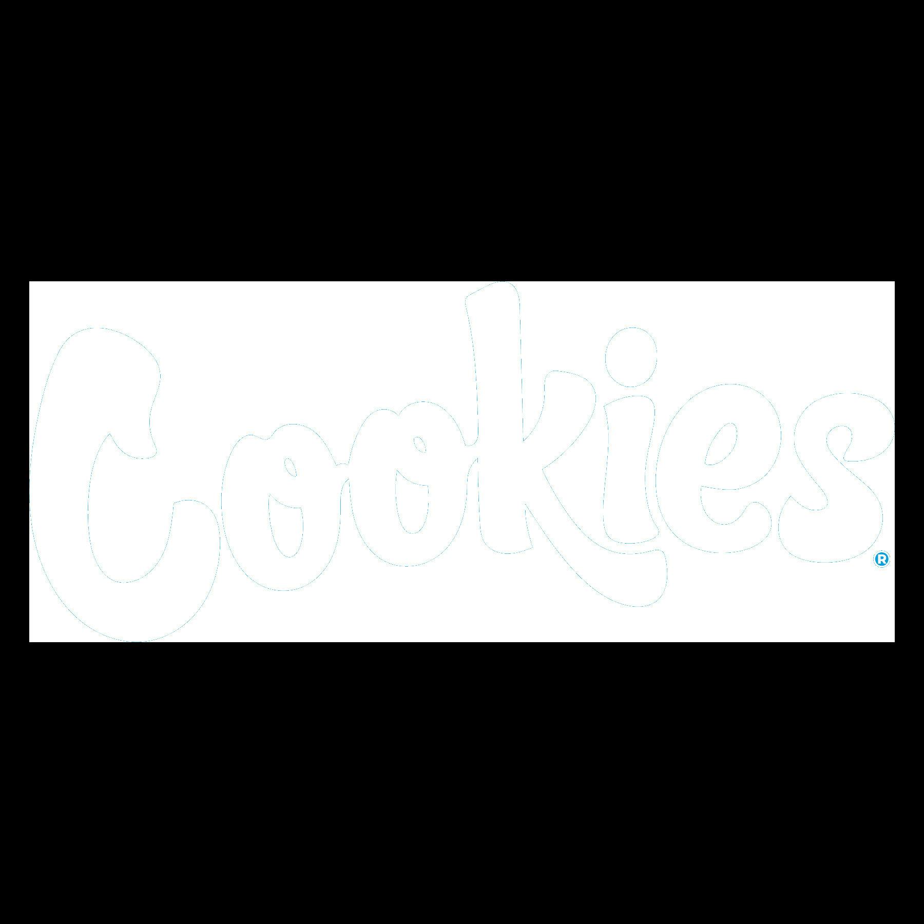 Cookies - I.E. Script - Tee - Blue/White