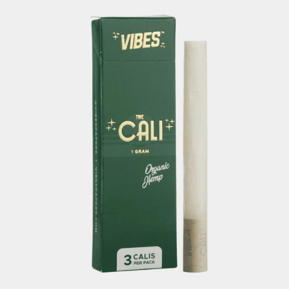 Vibes - The Cali 1g - 3pk - Hemp - Rolling Papers