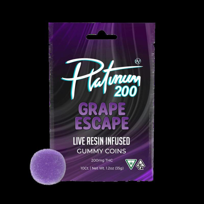 Platinum - Grape Escape - Live Resin - I - Gummies