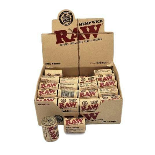 Raw Hemp Wick