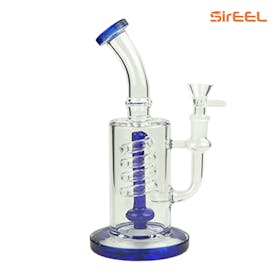 10" SirEEL Perc Bong w/ Bowl