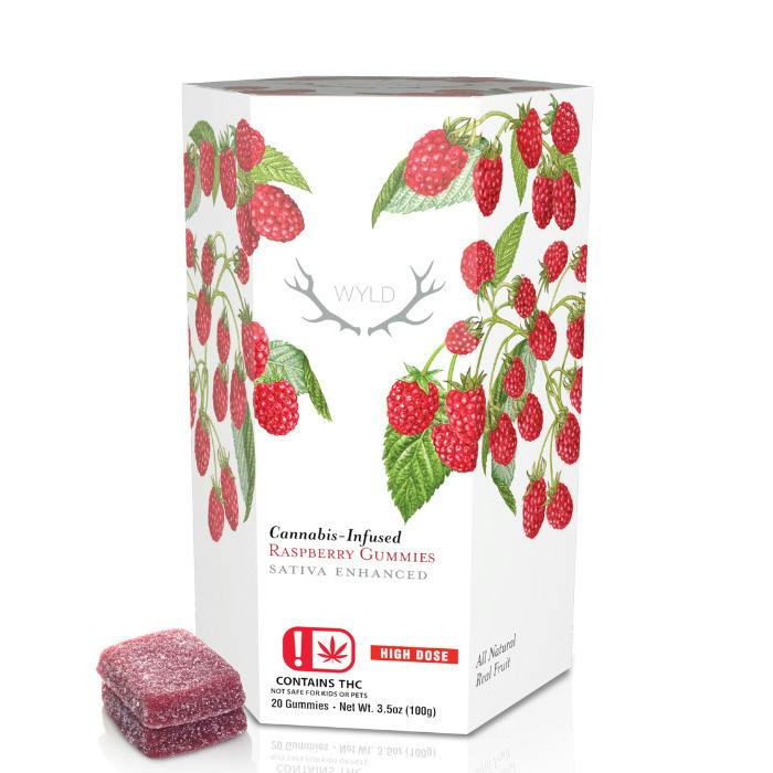 Wyld - 1000mg Gummy - Raspberry
