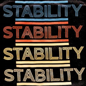 Stability-T-Shirt-Black-Assorted Sizes