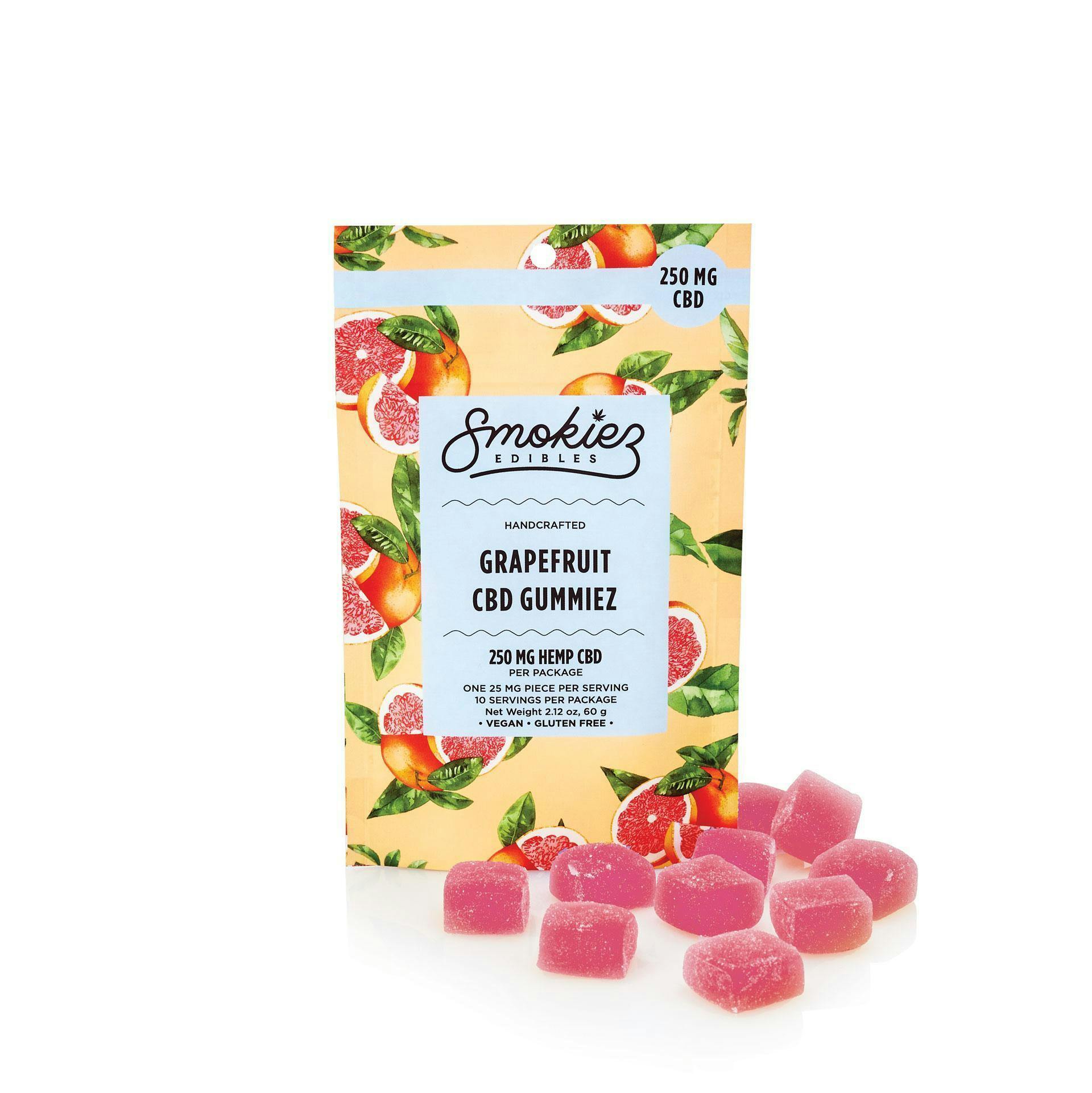 Smokiez - 250mg CBD Gummy - Grapefruit