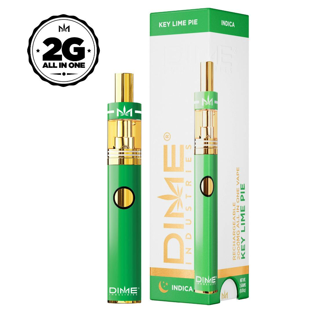Dime - 2g Disposable Vape - Key Lime Pie