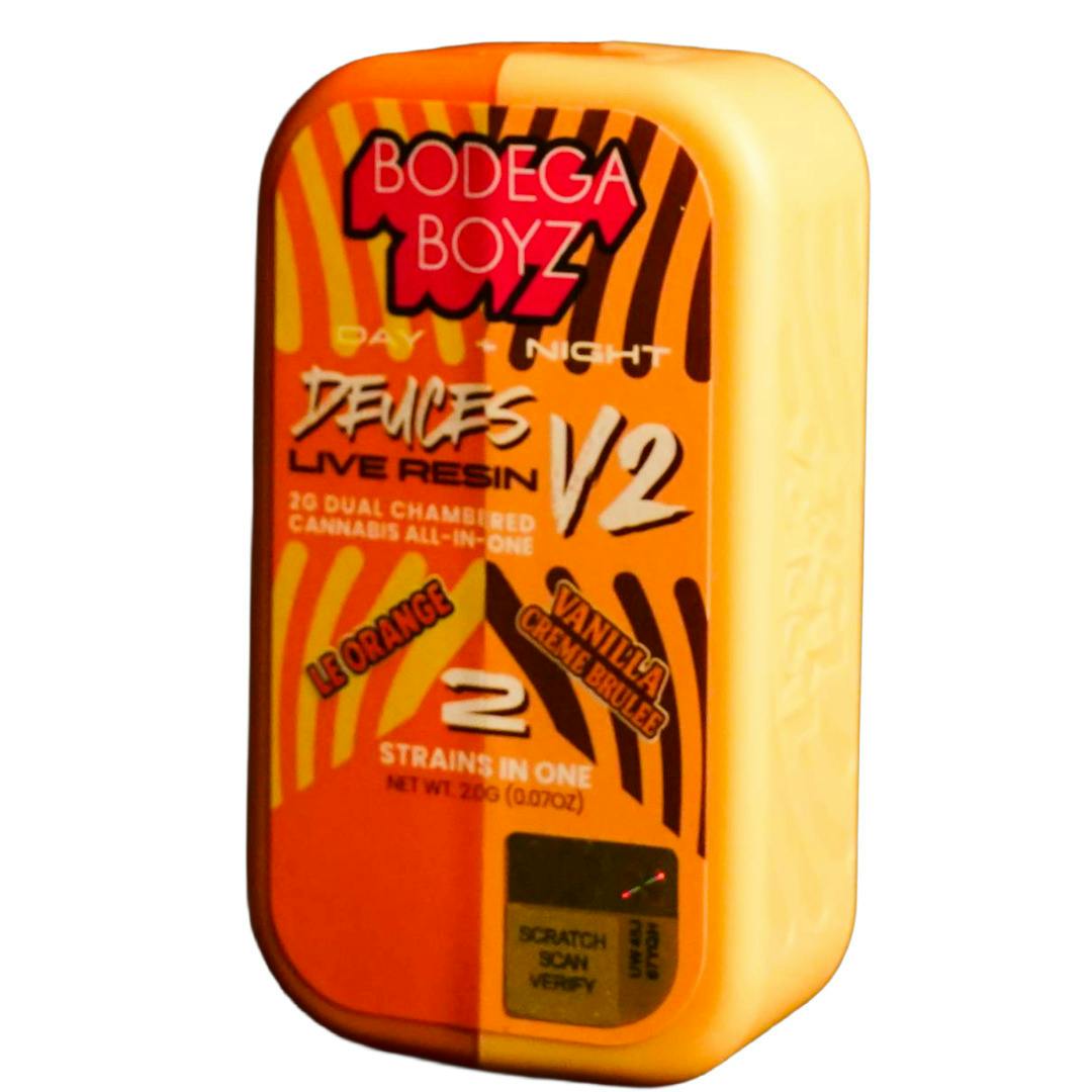 Bodega Boyz - 2g Dual Strain - Le Orange & Vanilla Crème Brulee