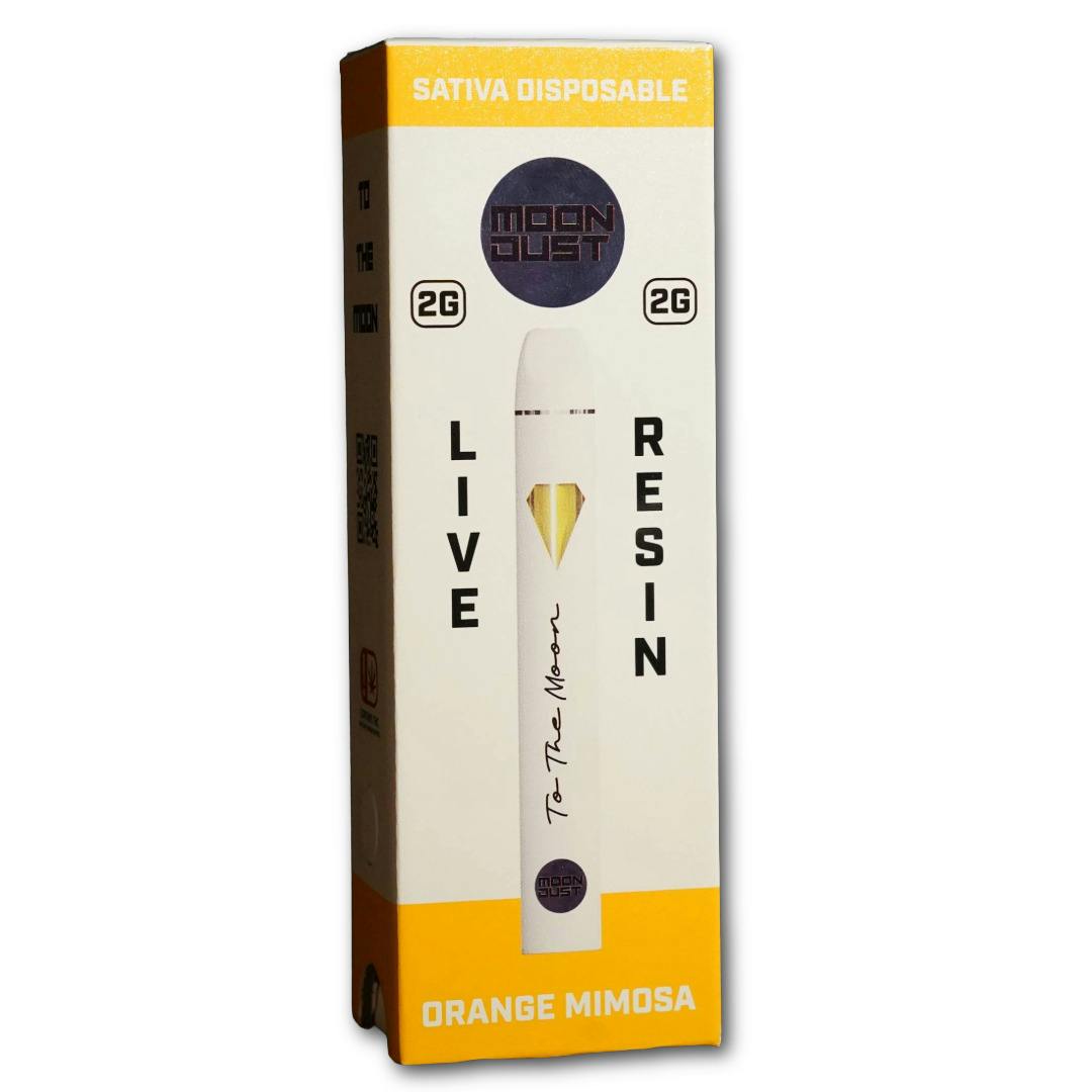 Moon Dust - 2g Disposable Live Resin Vape - Orange Mimosa