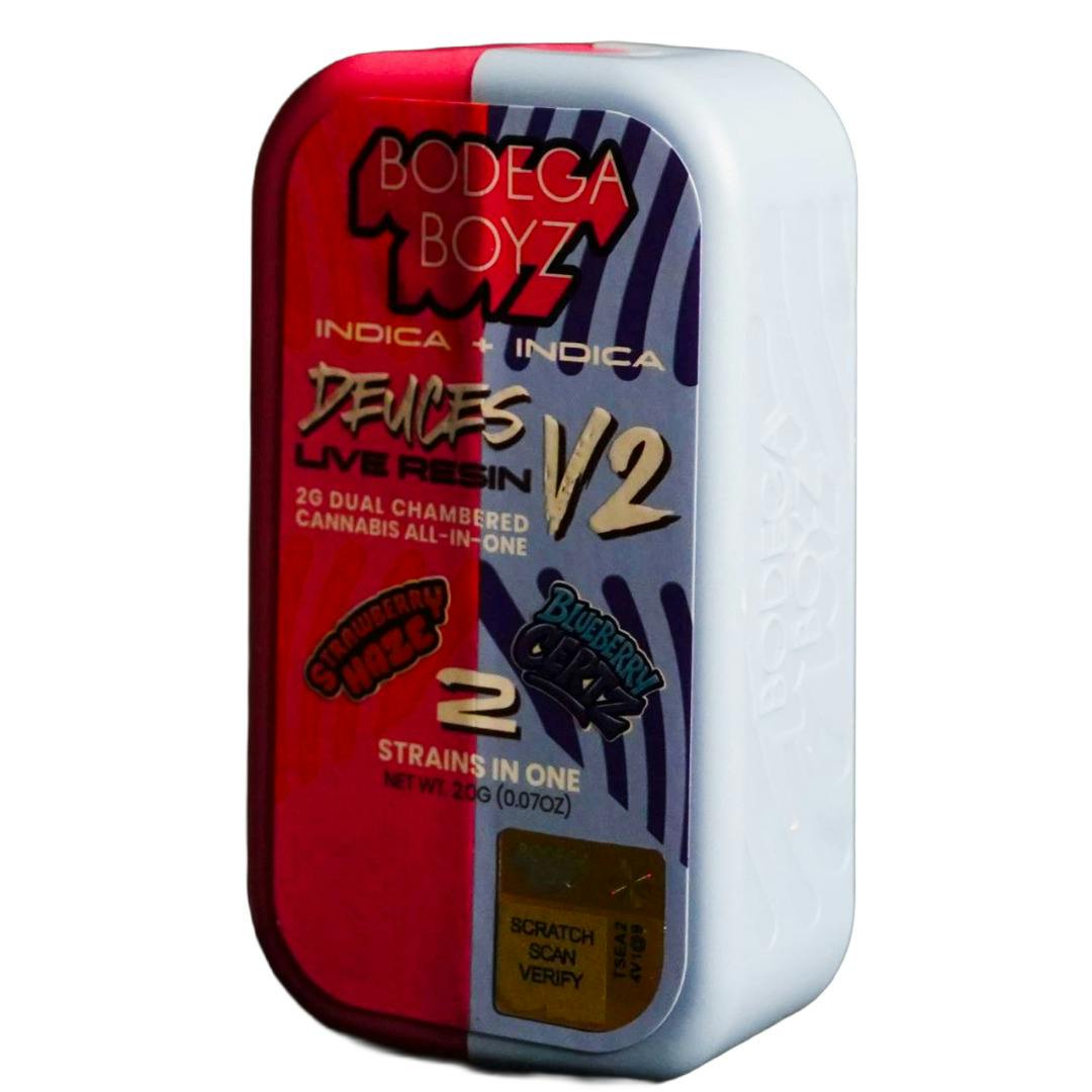 Bodega Boyz - 2g Dual Strain - Strawberry Haze & Blueberry Certz