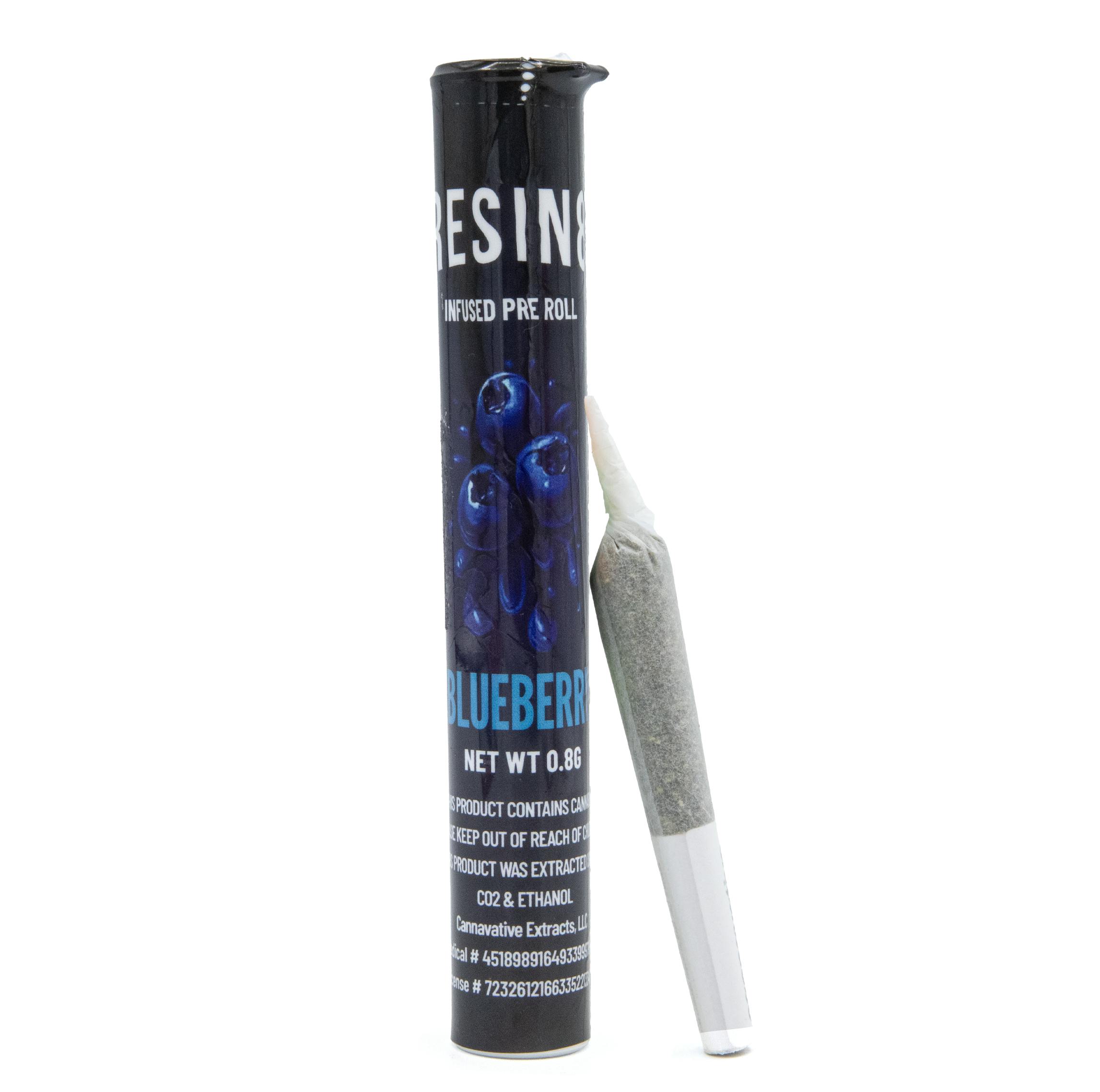 BLUEBERRY INFUSED PRE-ROLL [0.8G] at Jardín Premium Cannabis Dispensary