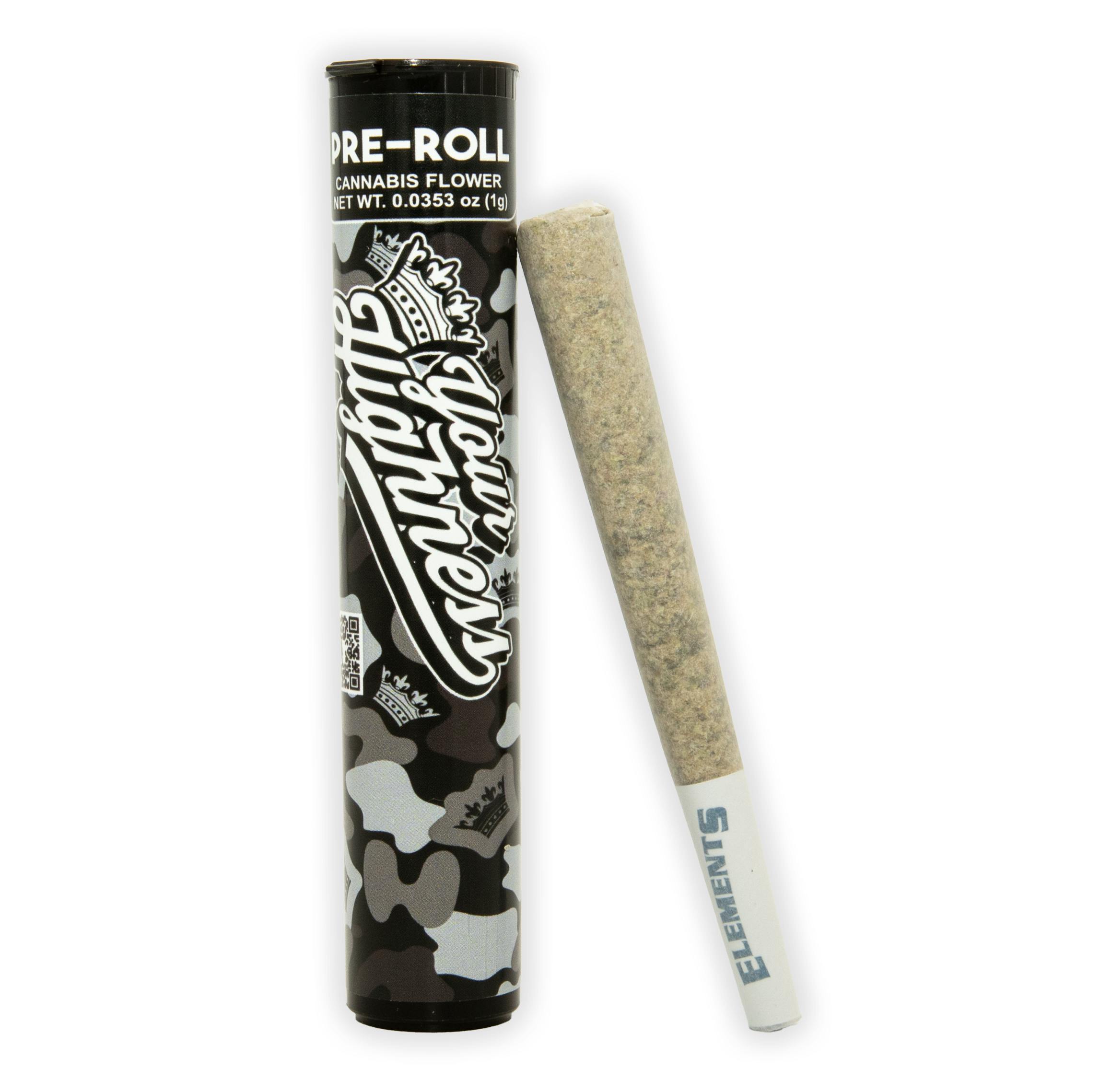 MASONIC'S BLACK LIME RESERVE X RESIDENTIAL BELTS 5 PRE-ROLL [1G]
