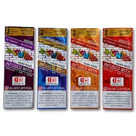 Rex's Remedies,LLC-2g Infused Pre-Roll-Bluntz & Wild-Blueberry Sundae