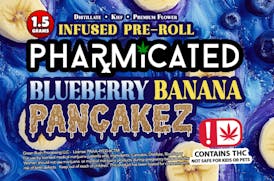 Green Rush Processing,LLC-1.5g Infused Pre-Roll-Blueberry Banana Pancakez
