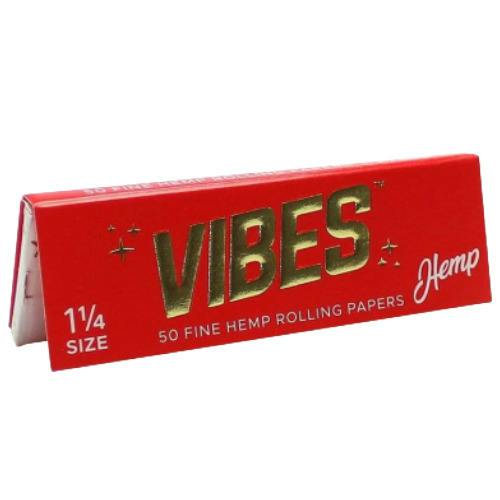 Vibes - 1 1/4 Rolling Paper - Hemp