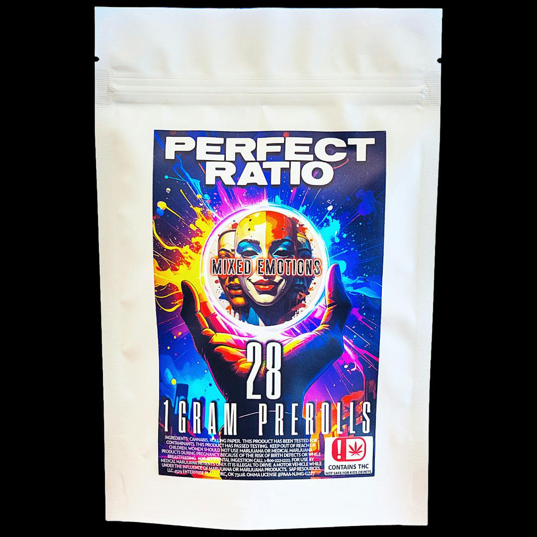 Perfect Ratio - 1g Pre-Roll / 28 Pack - Mixed Emotions