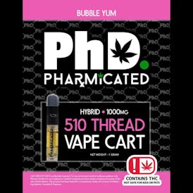 Pharmicated-1g Vape-Bubble Yum