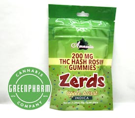 Edible | Amnesia | Apple Burst Hash Rosin Gummies