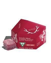 Wyld Raspberry Gummies 200mg Rec