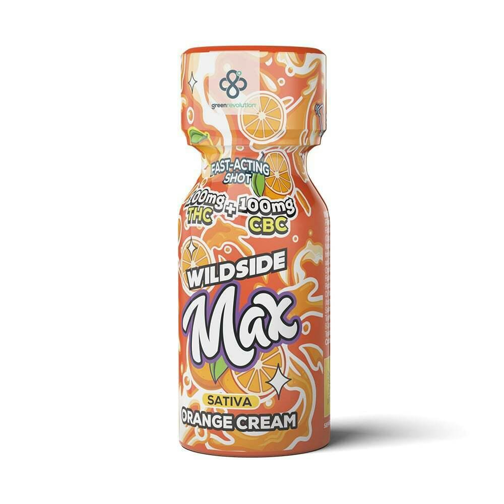 Orange Cream CBC 1:1 (Elevate) | Green Revolution - Wildside Shot MAX