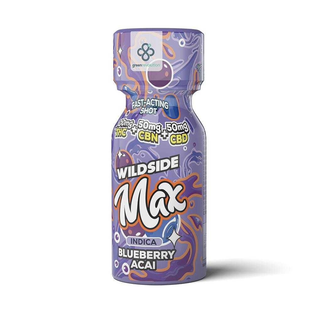 Blueberry Acai 2:1:1 | Green Revolution - Wildside Shot MAX