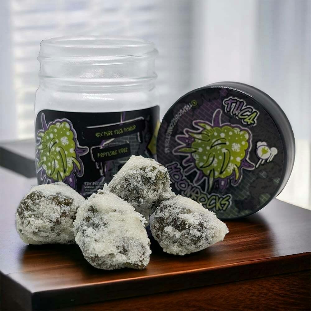 Raspberry Sorbet | Trap House Connection - THCA Moonrocks