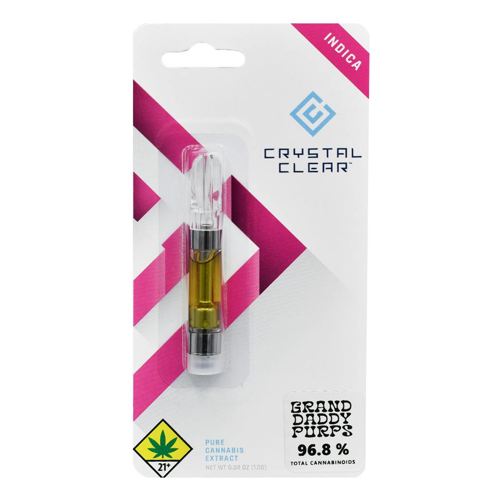 Granddaddy Purple | Crystal Clear - Distillate Cartridge