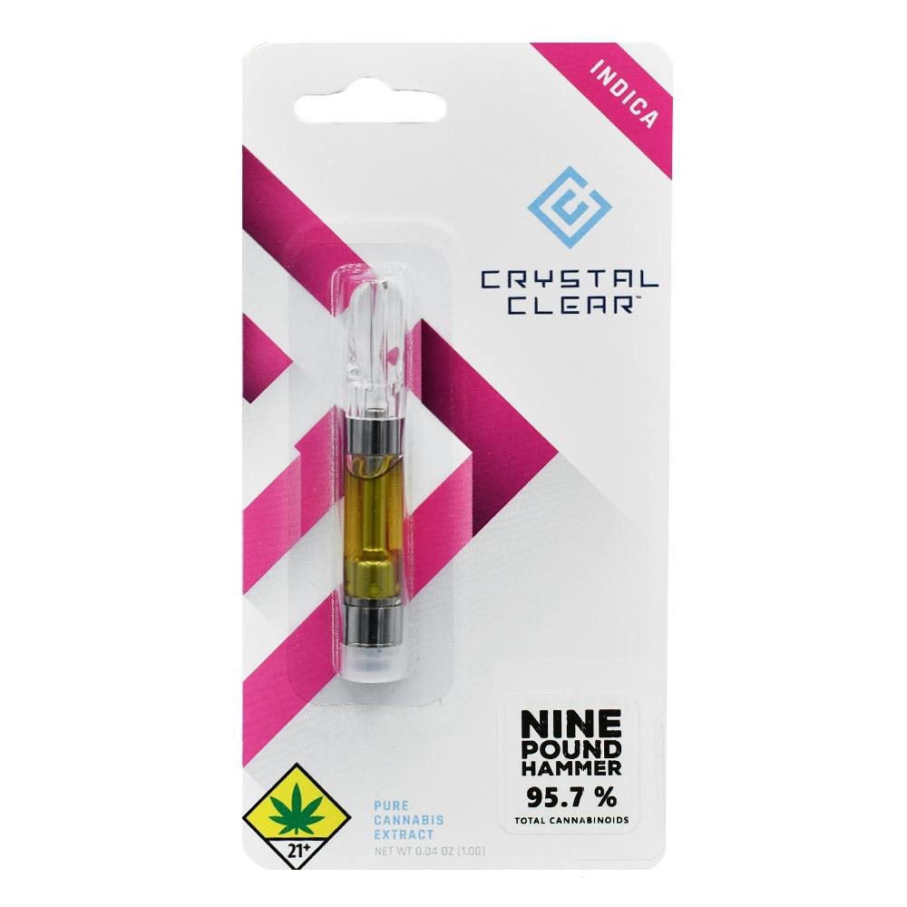 9lb Hammer | Crystal Clear - Distillate Cartridge