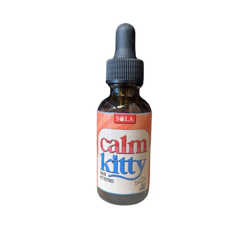 Calm Kitty Salmon Tincture | SOLA - Pet Tincture